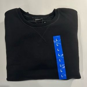 Size L Eddie Bauer Lined Crewneck
